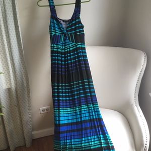 Spense Striped Maxi Dress Petite Small